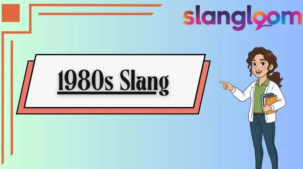 1980s Slang