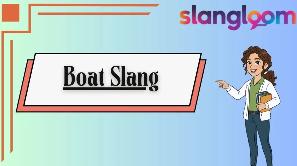 Boat Slang