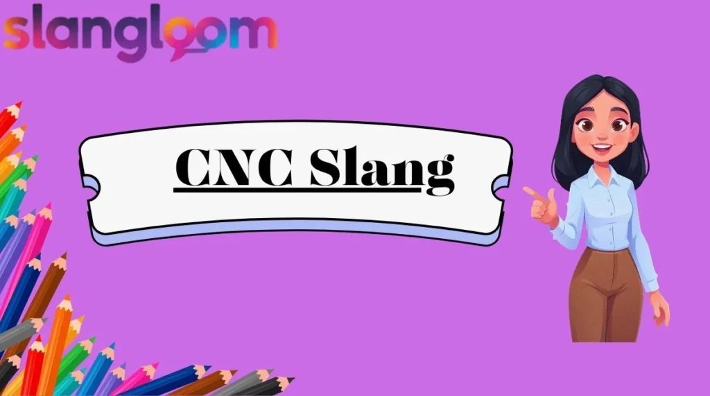 CNC Slang