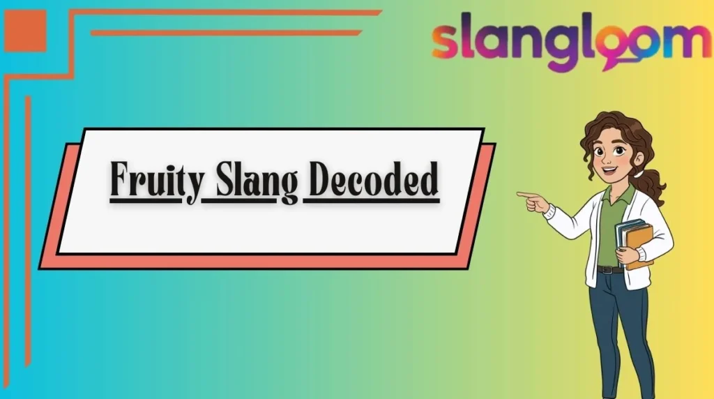Fruity Slang Decoded