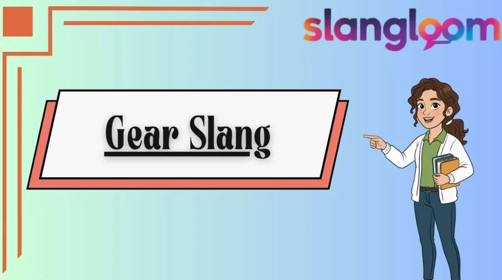 Gear Slang