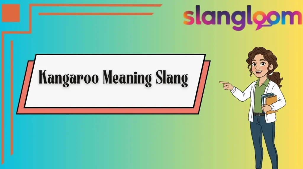 Kangaroo Meaning Slang