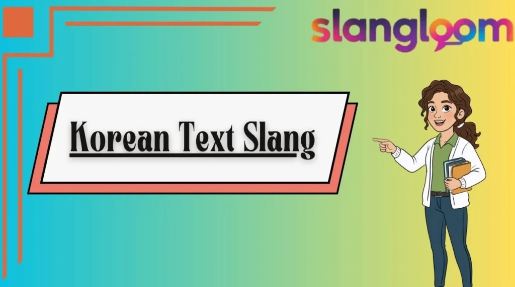 Korean Text Slang