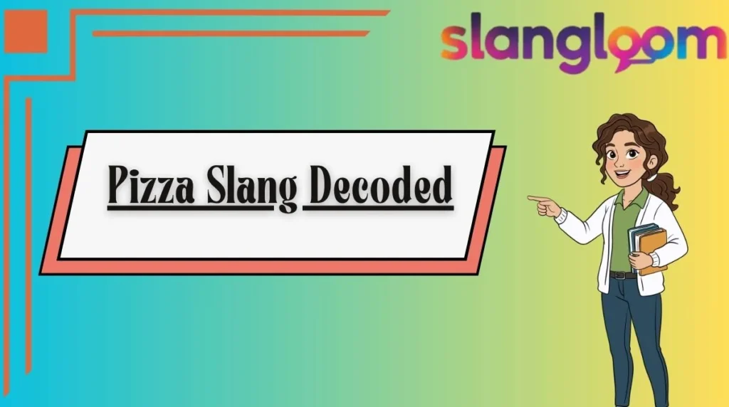 Pizza Slang Decoded