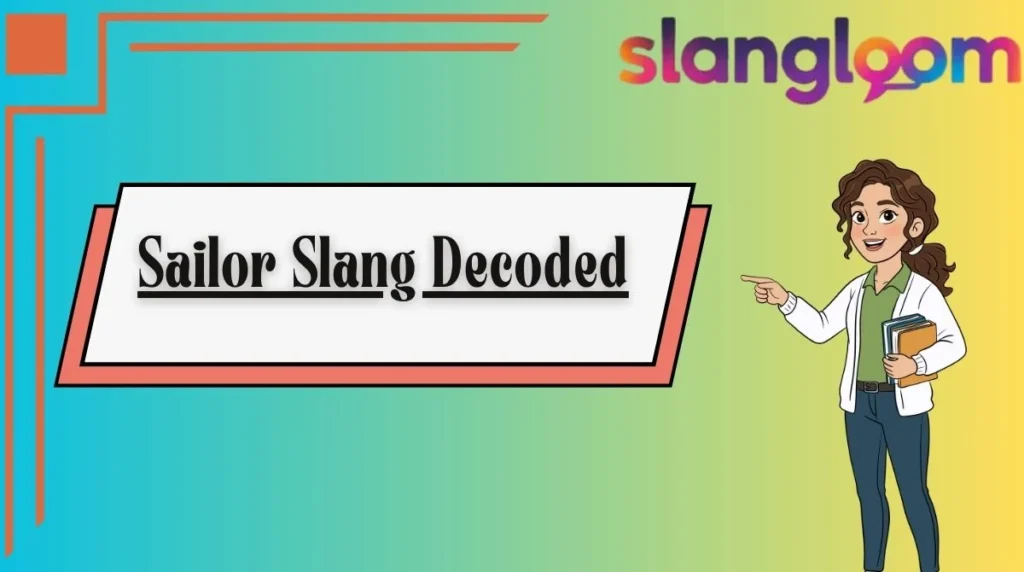 Sailor Slang Decoded