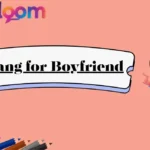 Slang for Boyfriend