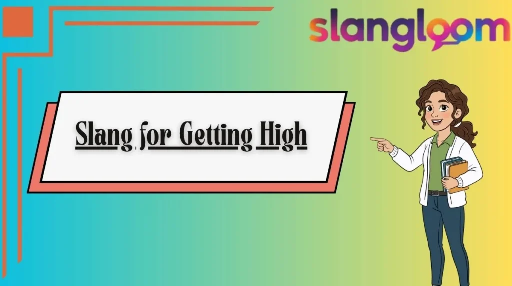 Slang for Getting High