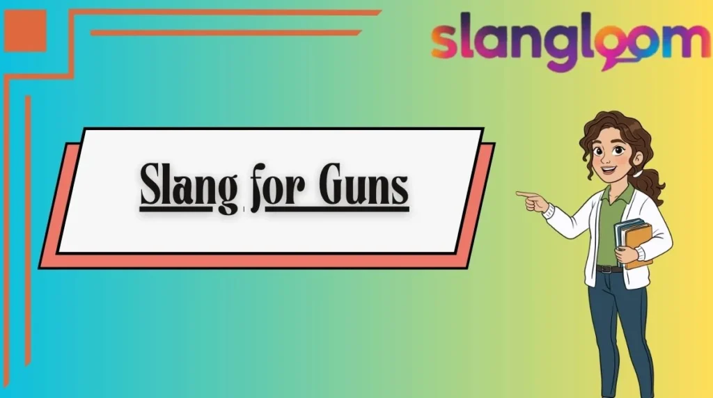 Slang for Guns