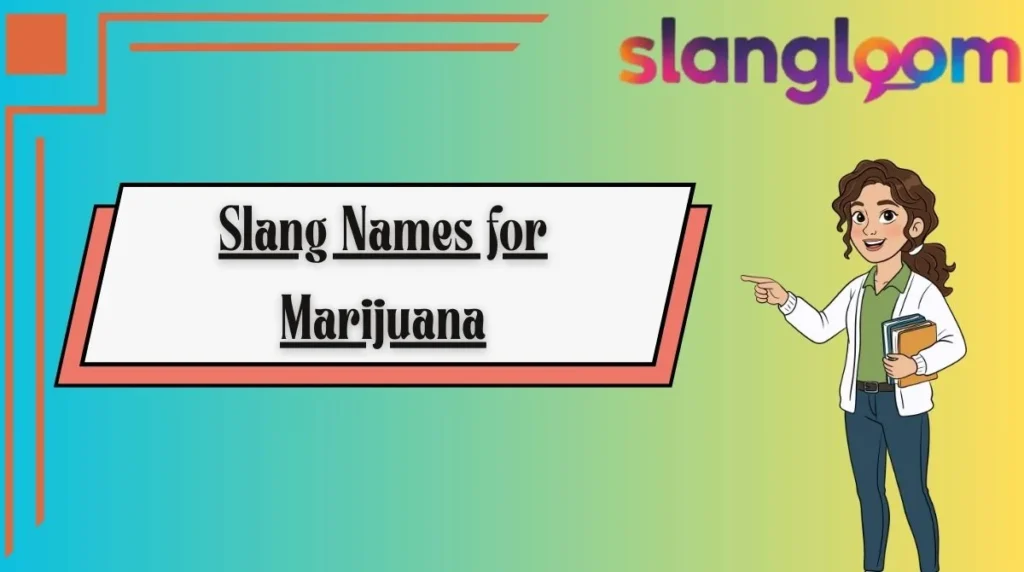 Slang Names for Marijuana