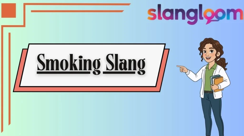 Smoking Slang