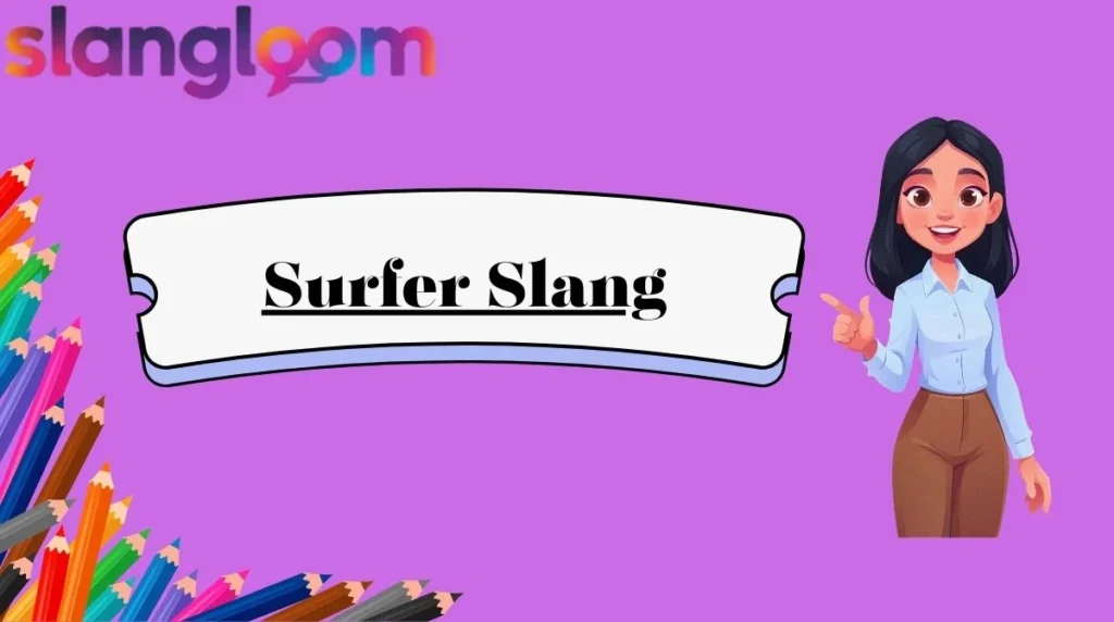 Surfer Slang