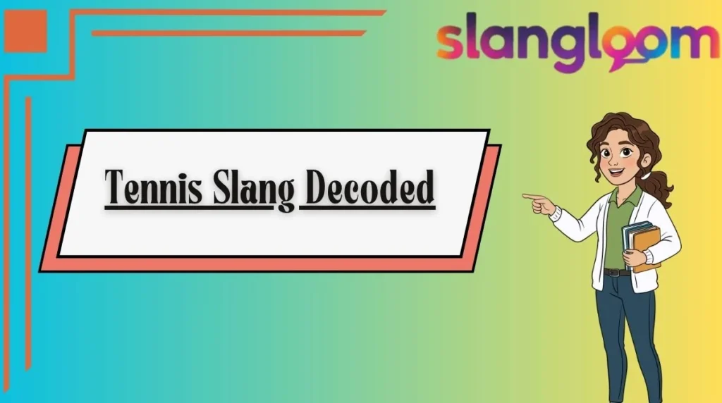 Tennis Slang Decoded