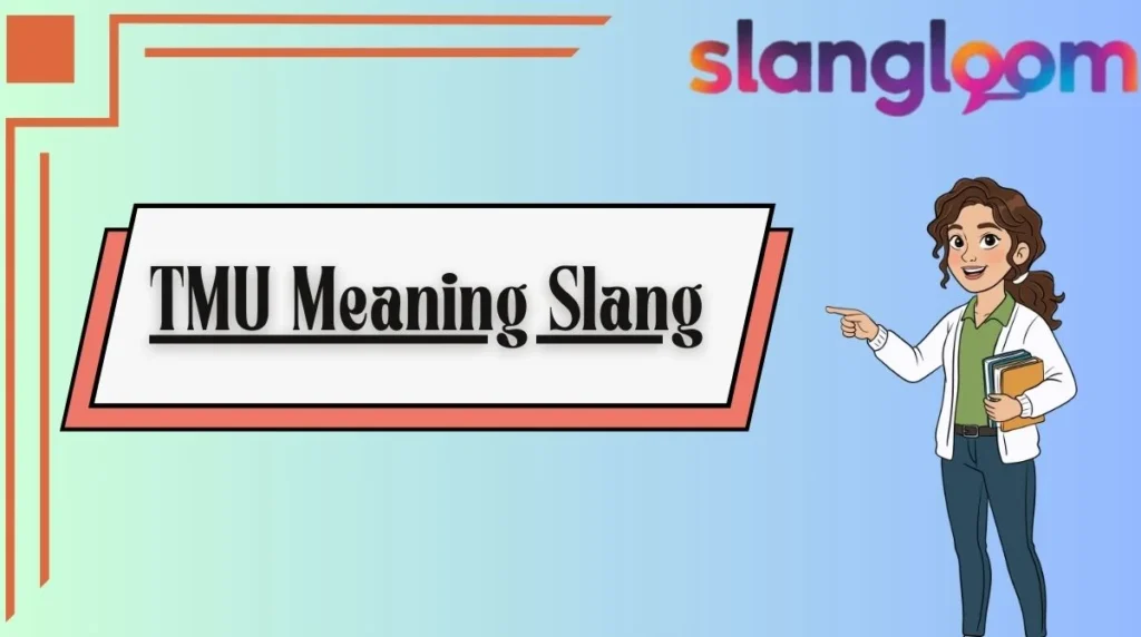 TMU Meaning Slang