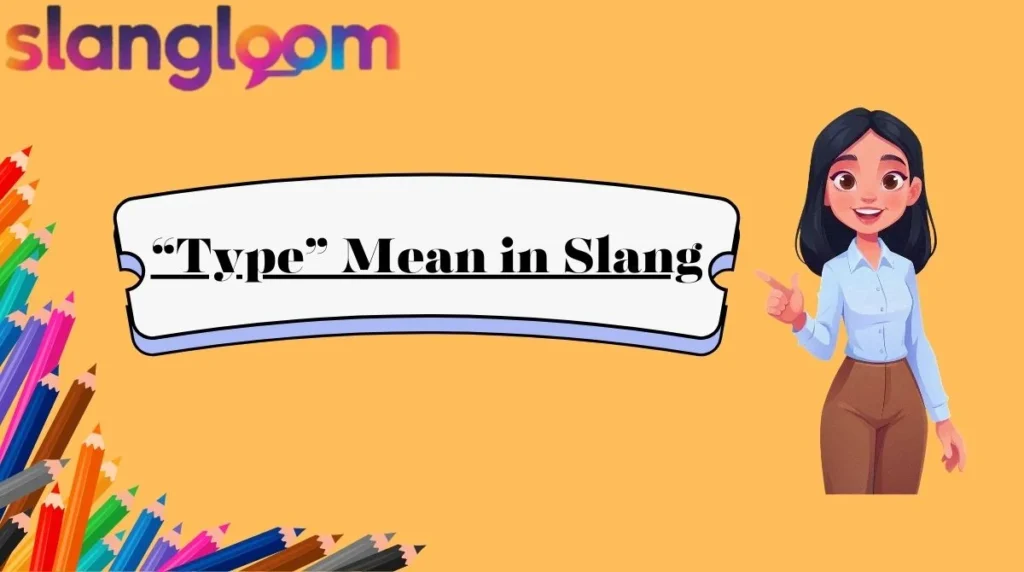 “Type” Mean in Slang