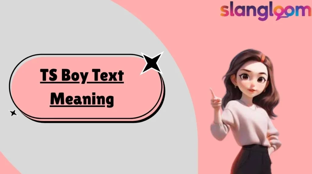 TS Boy Text Meaning