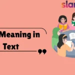 HM Meaning in Text