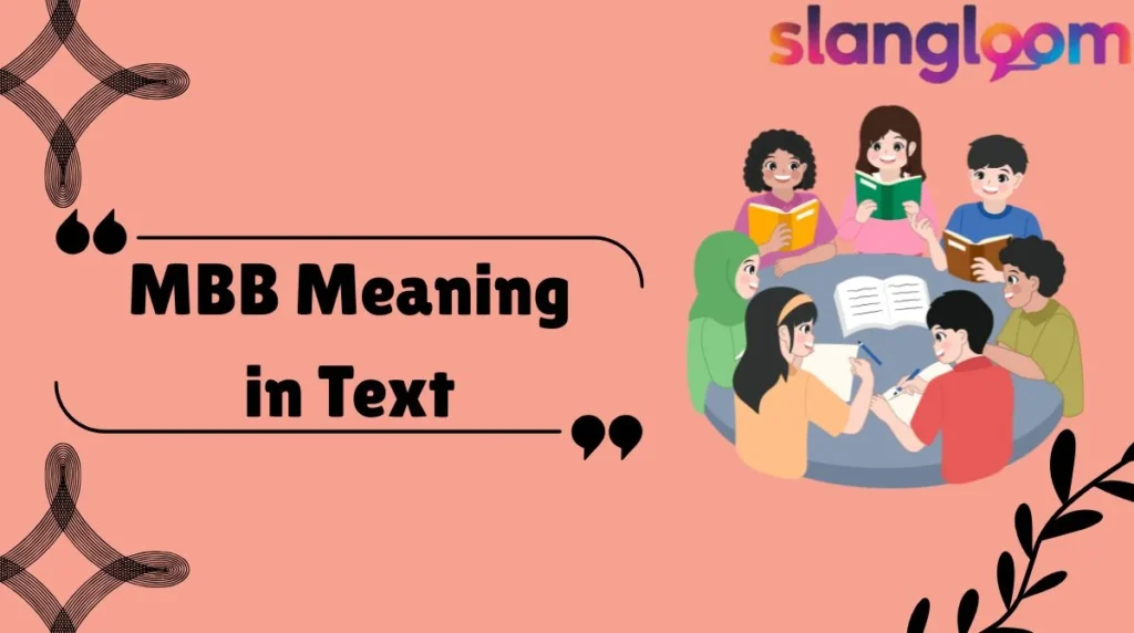 MBB Meaning in Text