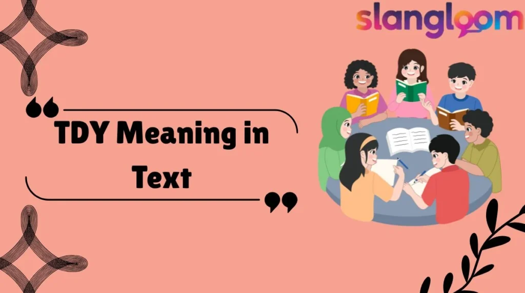 TDY Meaning in Text
